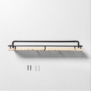 Magnolia Hearth and Hand Rattan Wall Shelf NWT